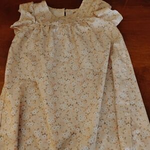 Floral Ruffle Sleeve Dress